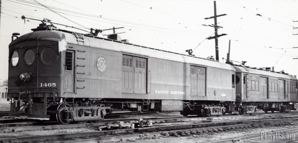 Box Motors 1465 and 1463 - Pacific Electric Railway Historical Society