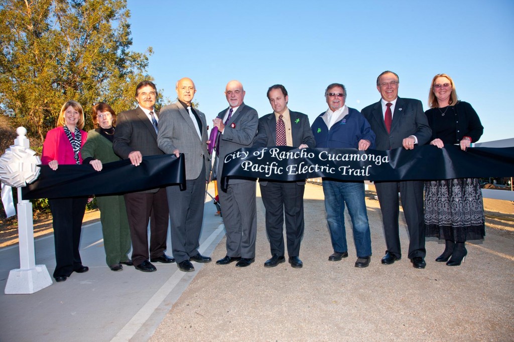 Pacific Electric Trail Ribbon-Cutting Ceremony; image by Steve Crise