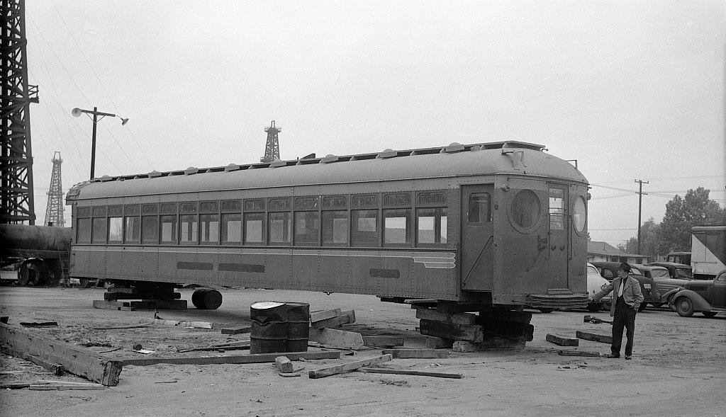 1258 Awaits Delivery; image courtesy Southern California Railway Museum. 1258 Awaits Delivery; image courtesy Southern California Railway Museum.