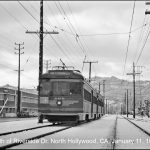 Pacific Electric in Snow, January 11, 1949