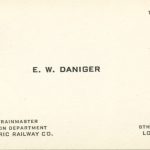 Edmund Daniger PE business card